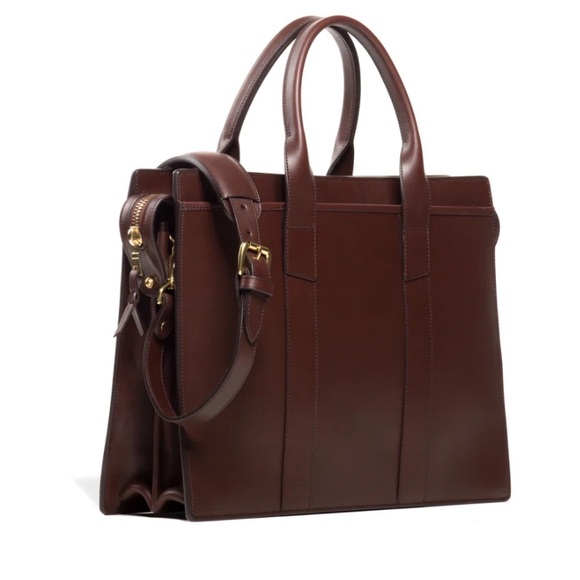 Frank Clegg Leather Briefcase - Picture 5 of 7